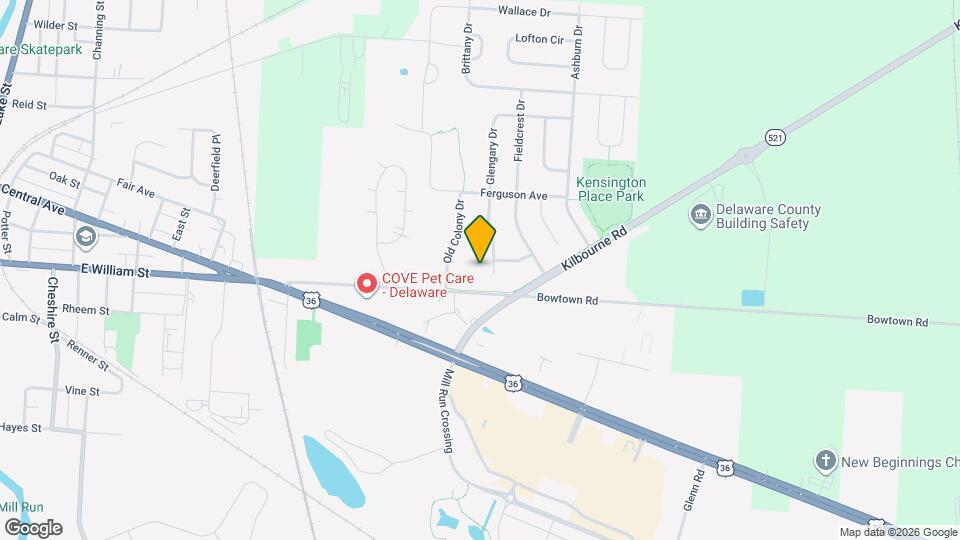 15 Glengary Dr Map and Location Details