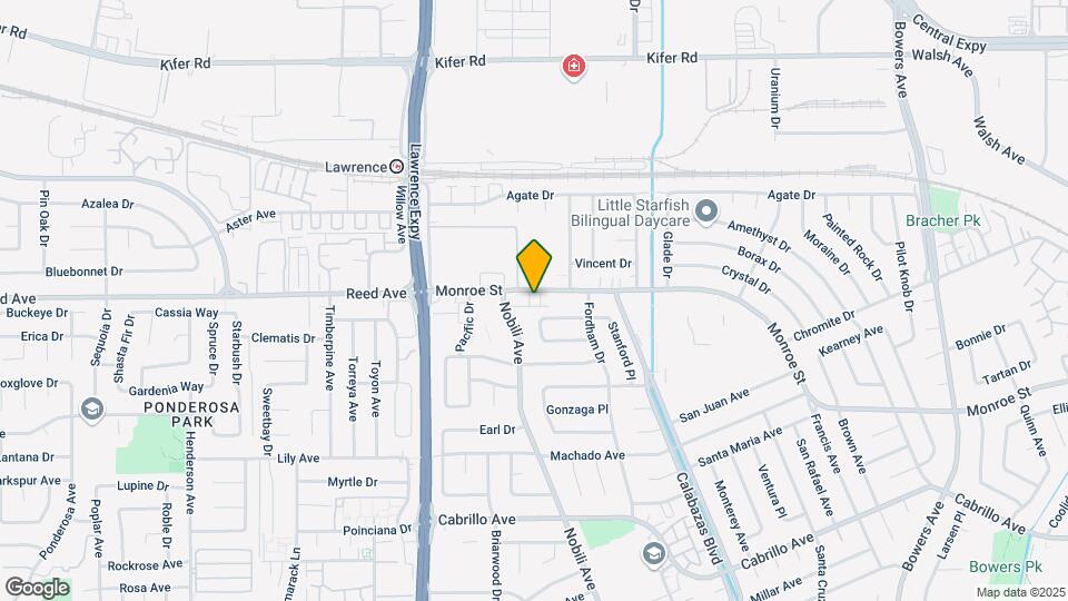 3464 Monroe St Map and Location Details