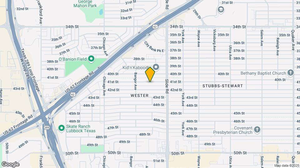 5221 41st St Map and Location Details