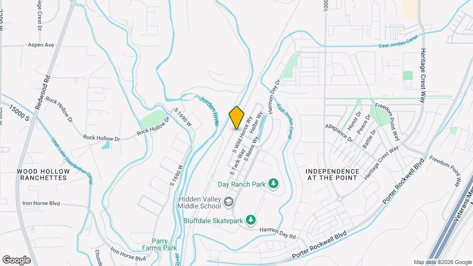 15122 S Wild Horse Way Mapa y Detalles de la Ubicación