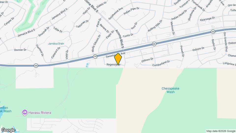 1171 Regency Dr Map and Location Details