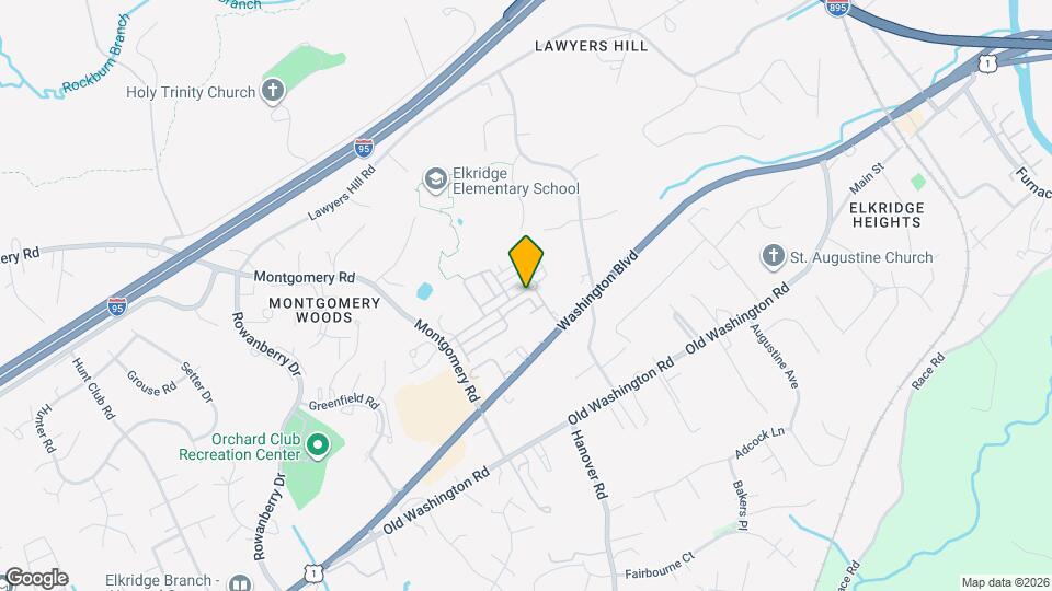 7316 Elkridge Crossing Way Map and Location Details