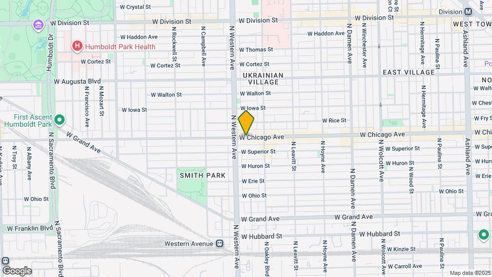 2333 W Chicago Ave Map and Location Details