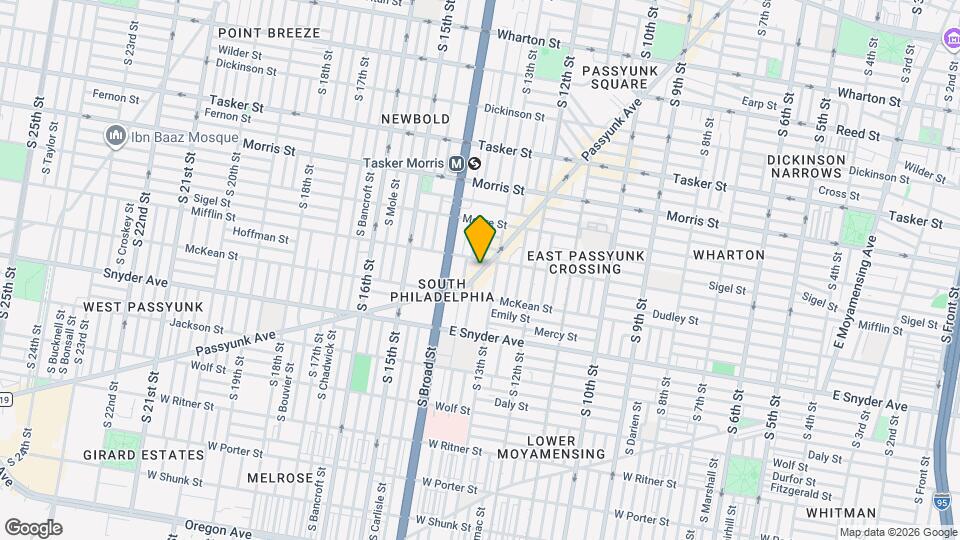 1910 E Passyunk Ave Map and Location Details