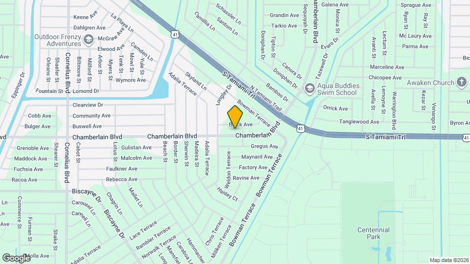 15476 Chamberlain Blvd Map and Location Details