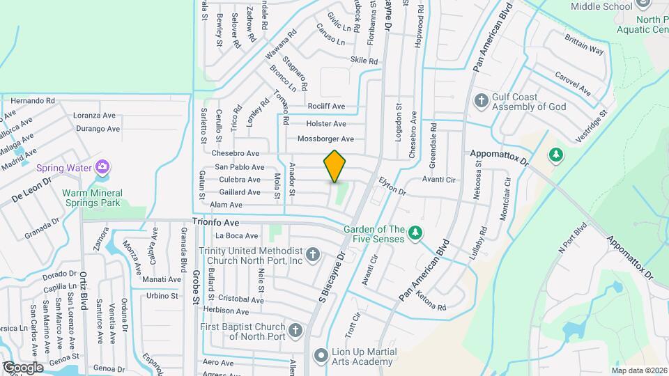 3322 Bohio St Map and Location Details