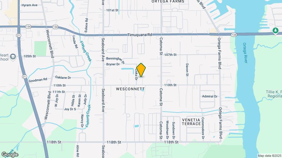 5864 Calvary Dr Map and Location Details