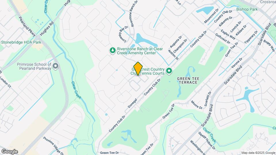 2206 Hidden Meadow Ln Map and Location Details