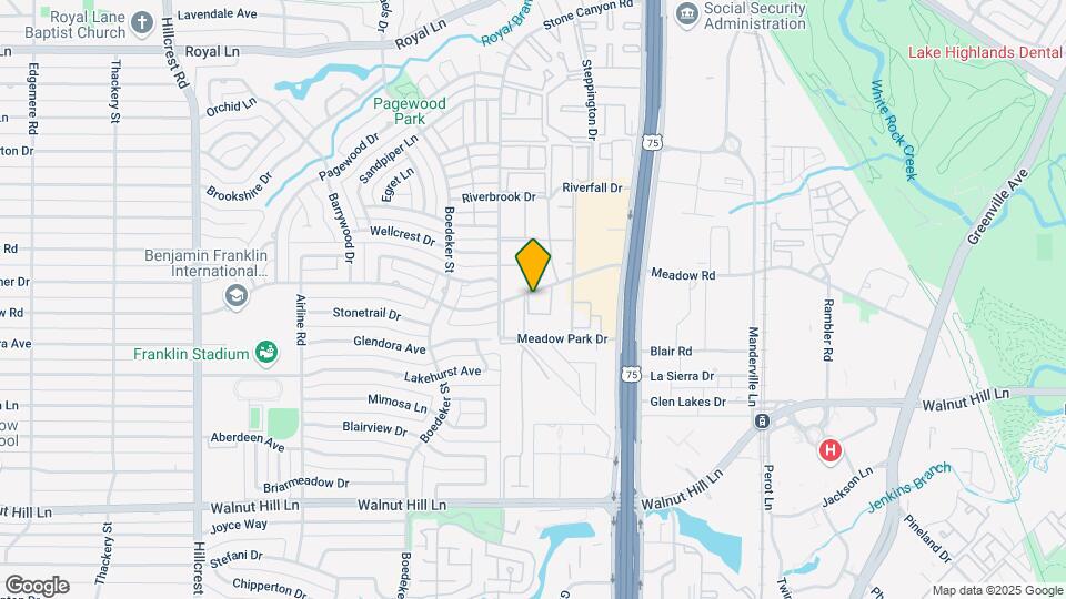 7730 Meadow Rd Map and Location Details