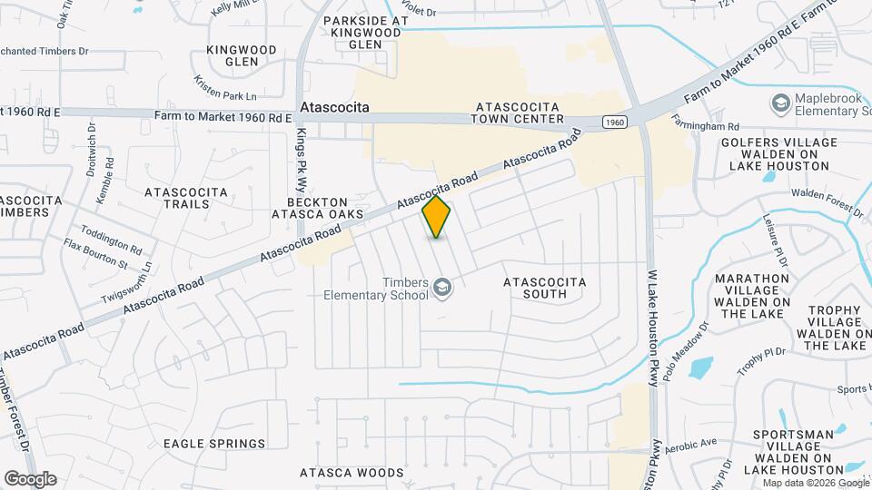 19018 Oakway Dr Map and Location Details