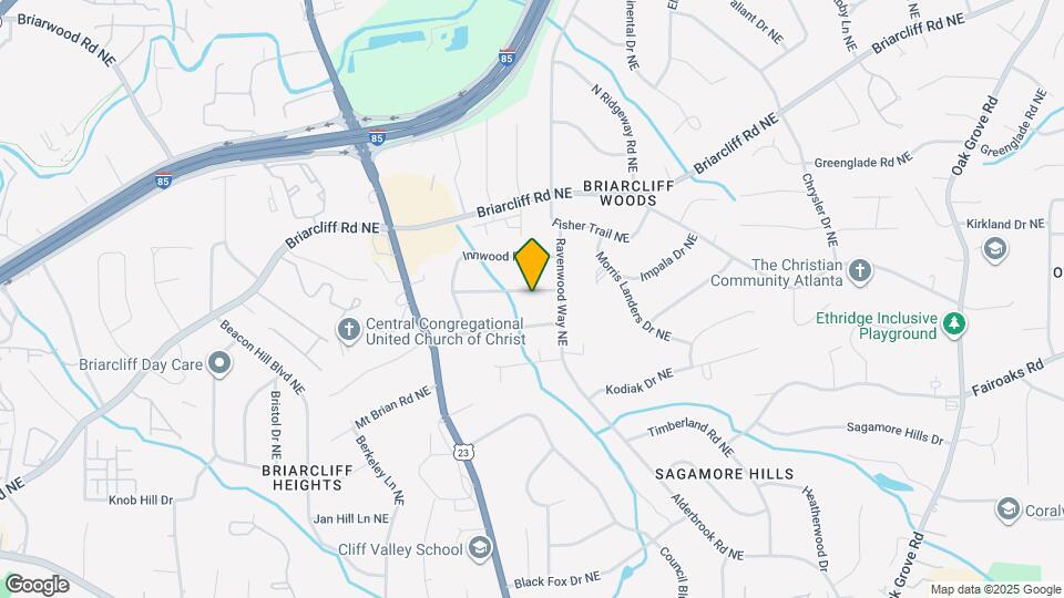 2021 Woodbine Terrace NE Map and Location Details