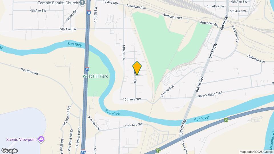 903 13th St SW-Unit -Unit 2 Map and Location Details