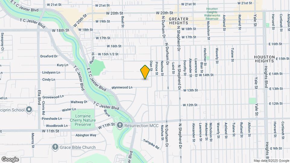 1806 W 14th St Map and Location Details