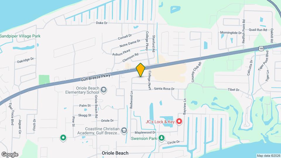 1348 Redwood Ln Map and Location Details