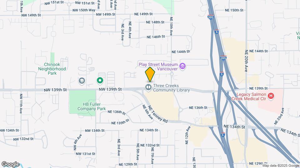 13911 NE 7th Ct Map and Location Details