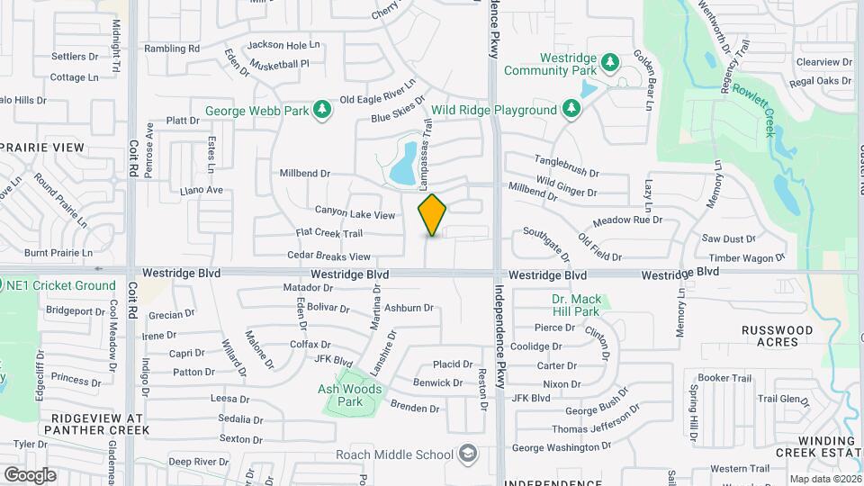 1429 Lauren Creek Ln Map and Location Details