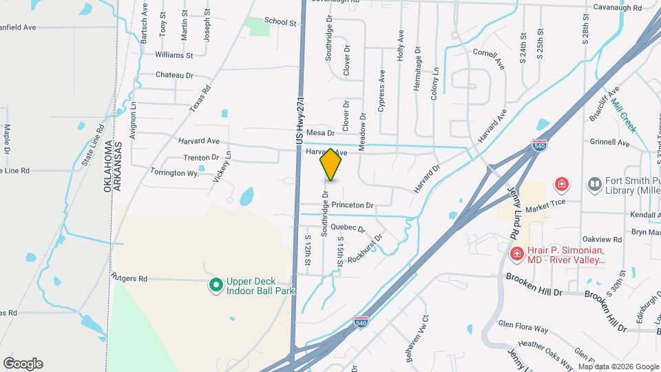 8611-8611 Southridge Dr Map and Location Details