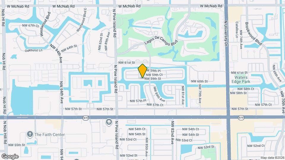 8502 NW 59th St Map and Location Details