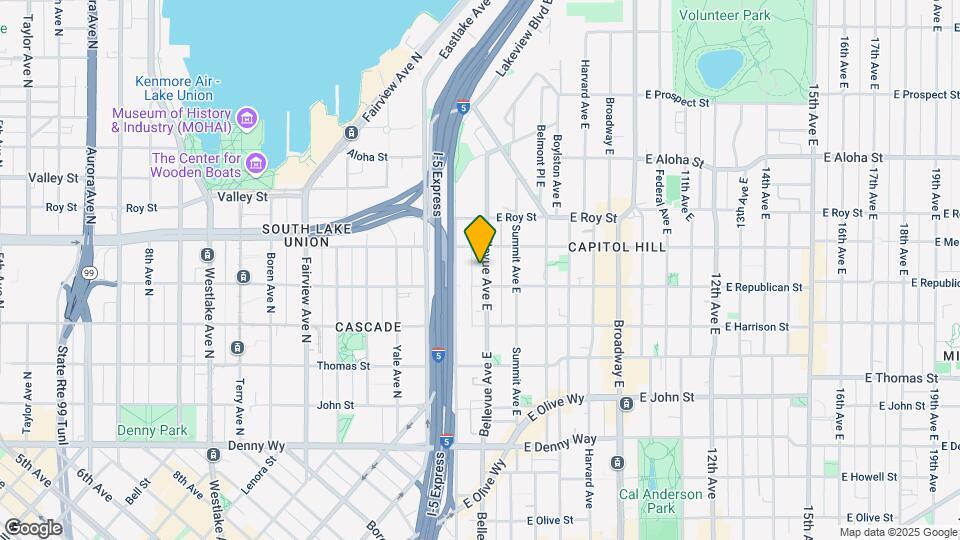 515 Bellevue Ave E Map and Location Details