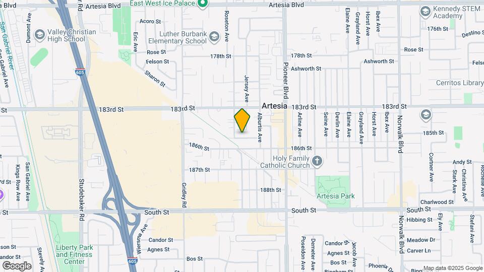 11615 185th St Map and Location Details