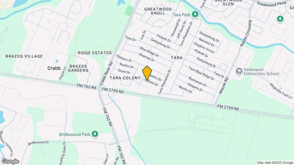 6814 Grant Dr Map and Location Details