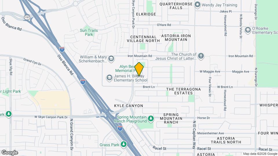 8916 Rendon St Map and Location Details