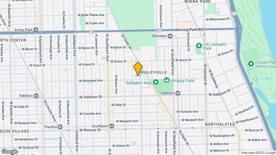 1200 W Waveland Ave, Unit 1 Map and Location Details
