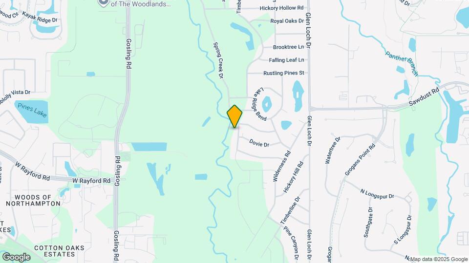 25107 Spring Creek Dr Map and Location Details