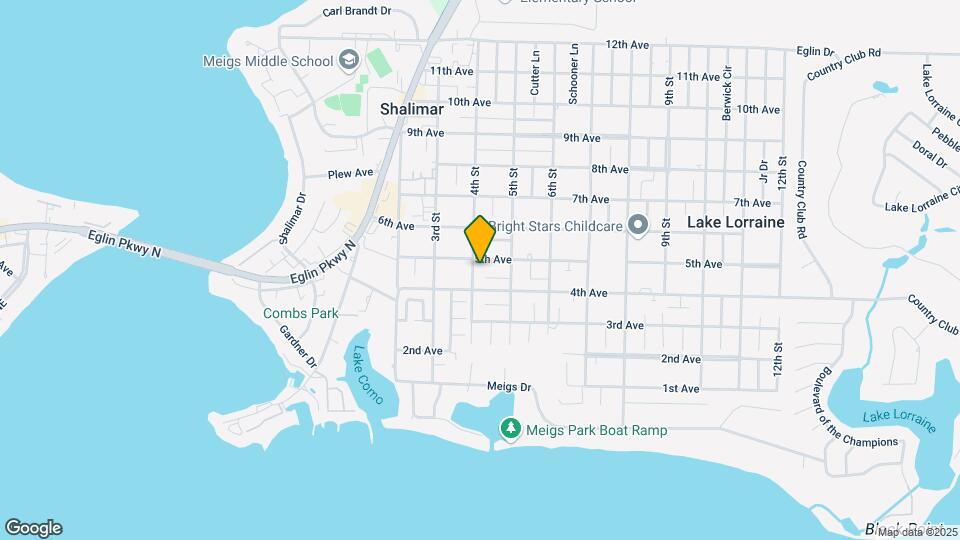 38 4th St, Unit Shalimar Rentals Map and Location Details