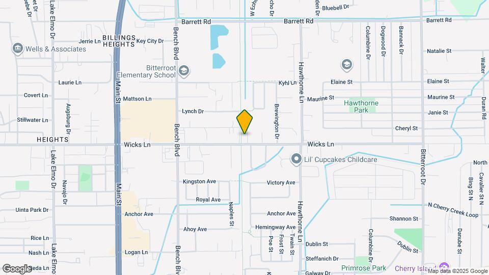 1610 Kanga Wy Map and Location Details