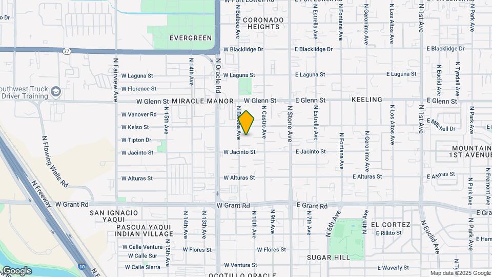 Alborada Apartments Mapa y Detalles de la Ubicación