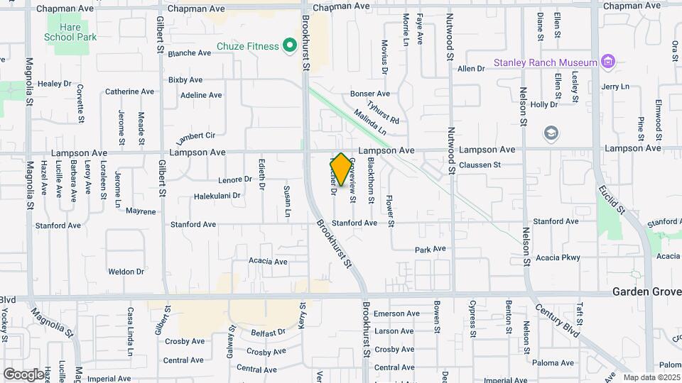 12628 Fletcher Dr Map and Location Details