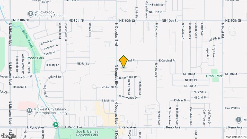 The Estates of Midwest City Map and Location Details