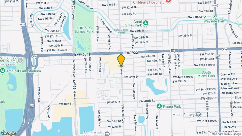 4250 SW 67th Ave Map and Location Details