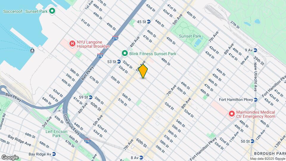 548 52nd St Map and Location Details