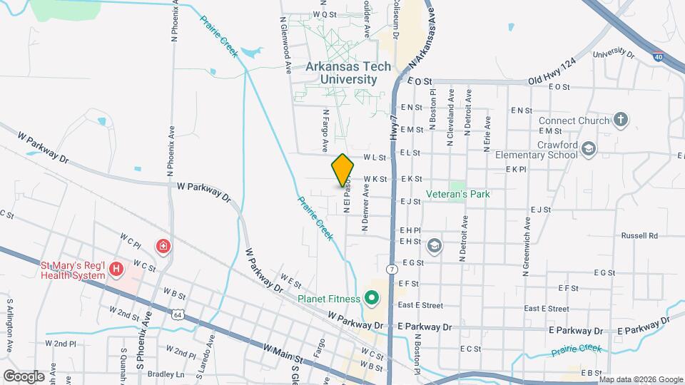 1003 N El Paso Ave Map and Location Details