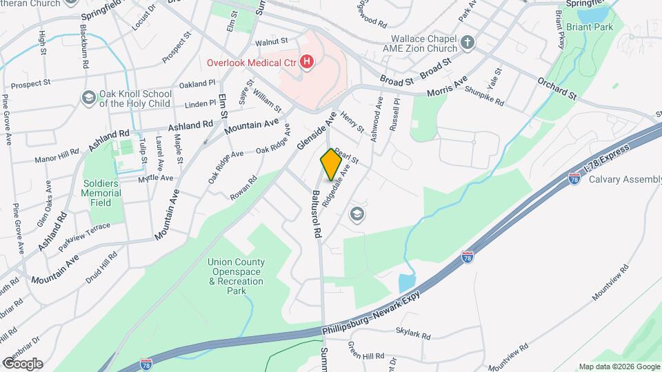 21 Ridgedale Ave Map and Location Details