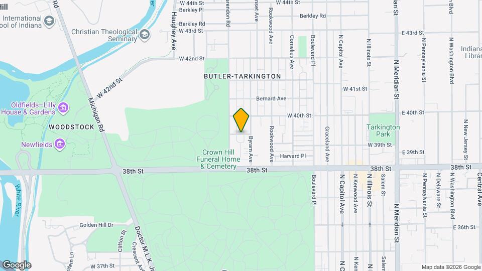 617 W 39th St Map and Location Details