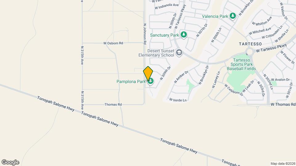 3112 N 310th Ln Map and Location Details