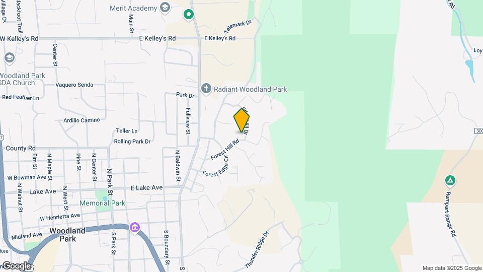 1040 Forest Hill Rd Map and Location Details