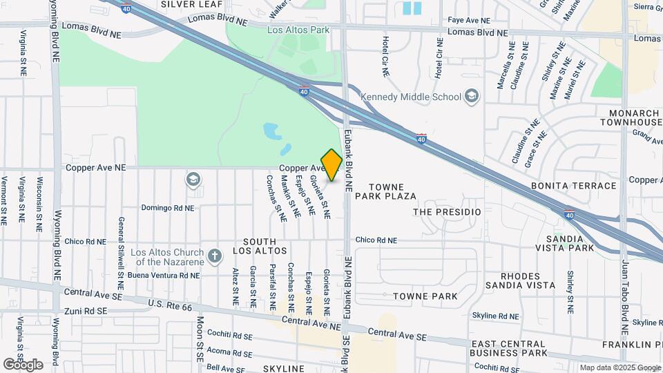 412 Buena Ventura Pl NE Map and Location Details
