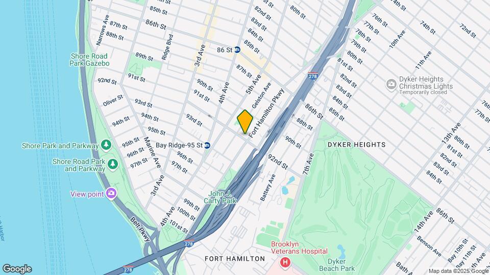 9060 Fort Hamilton Pkwy Map and Location Details