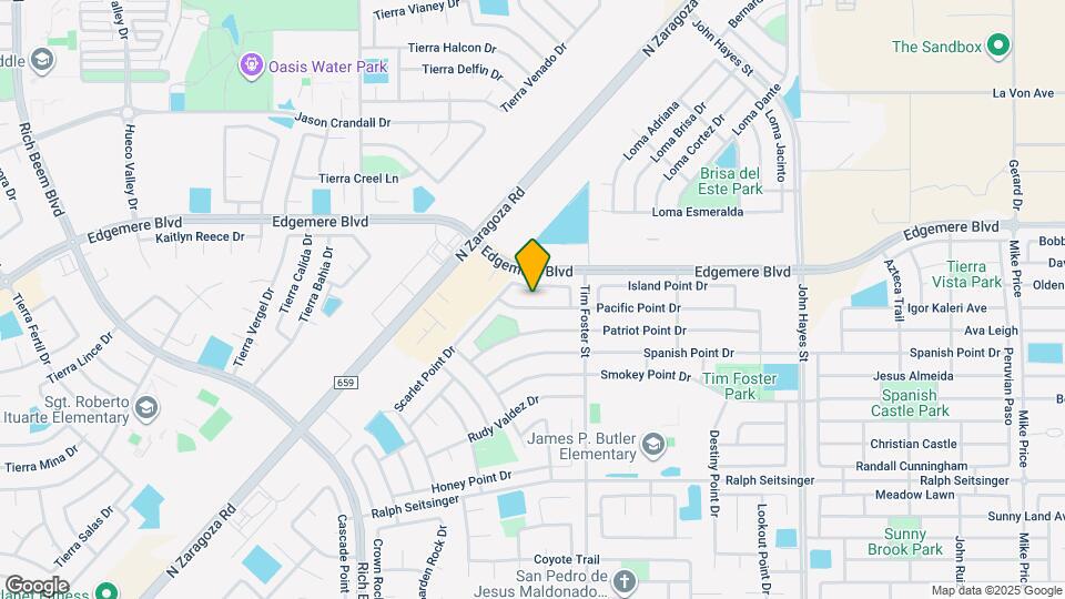 14201 Pacific Point Dr Map and Location Details