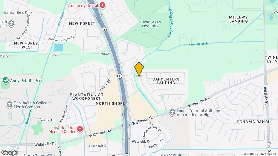 6131 Carpenters Cove Ln Map and Location Details