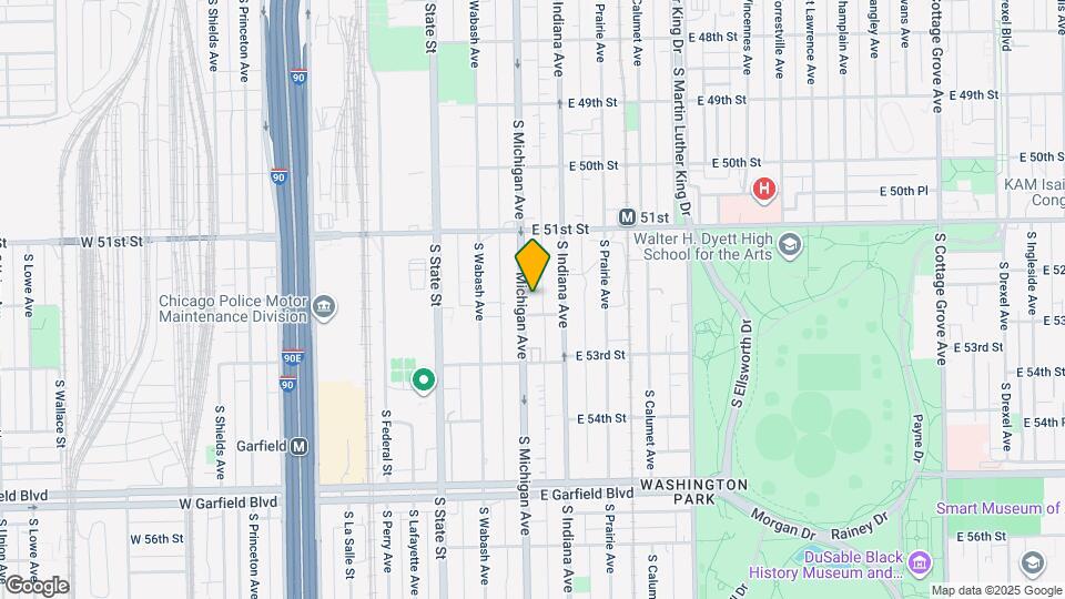 5169 S Michigan Ave Map and Location Details