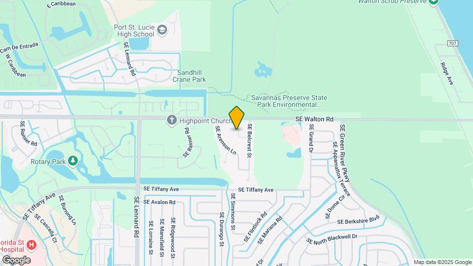 1332 SE Starklake Ct Map and Location Details