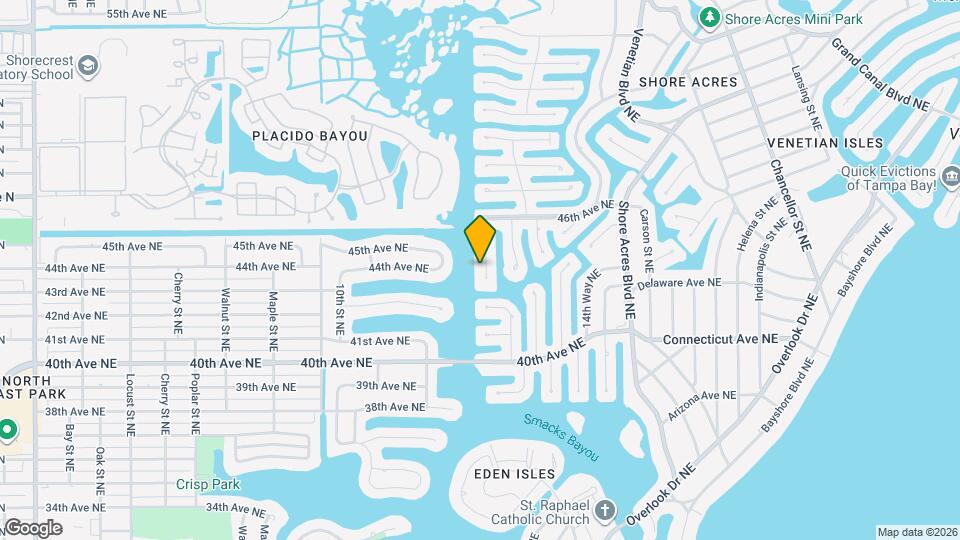 4388 13th Way NE Map and Location Details