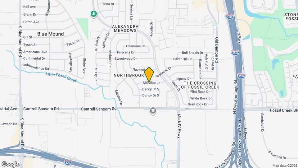 2428 McAdoo Ln Mapa y Detalles de la Ubicación