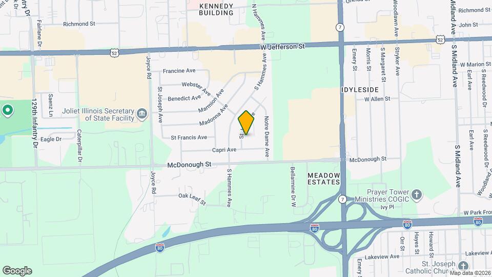 302 St Jude Ave Map and Location Details