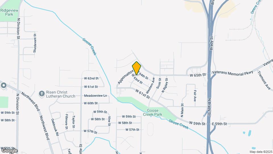 710 W 63rd Dr Map and Location Details
